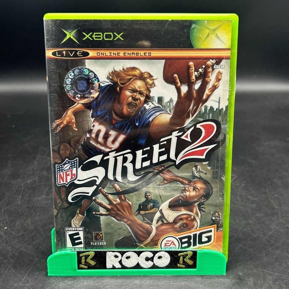 NFL Street 2 XBOX EA SPORTS BIG (Microsoft Xbox, 2004) Complete W/ Manual